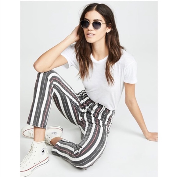 NEW Frame le sylvie slender straight band stripe - Picture 2 of 7